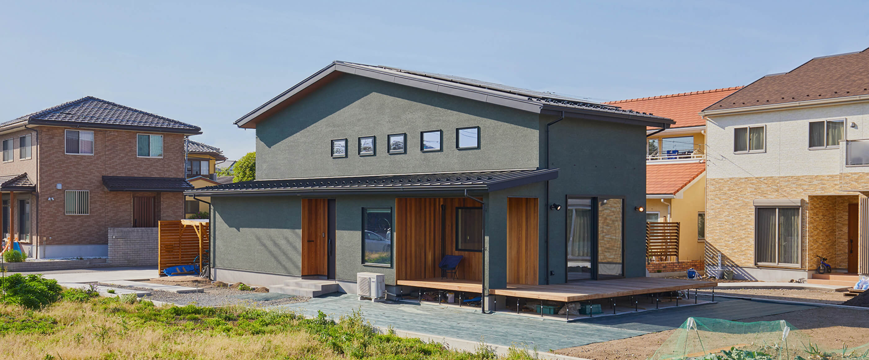 住宅地の様子